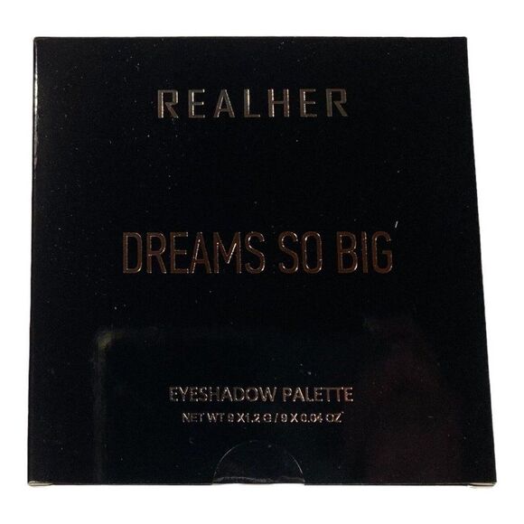 REALHER ‘Dreams So Big’ Eyeshadow Palette NEW in Box Mix Match Colors - Picture 1 of 4